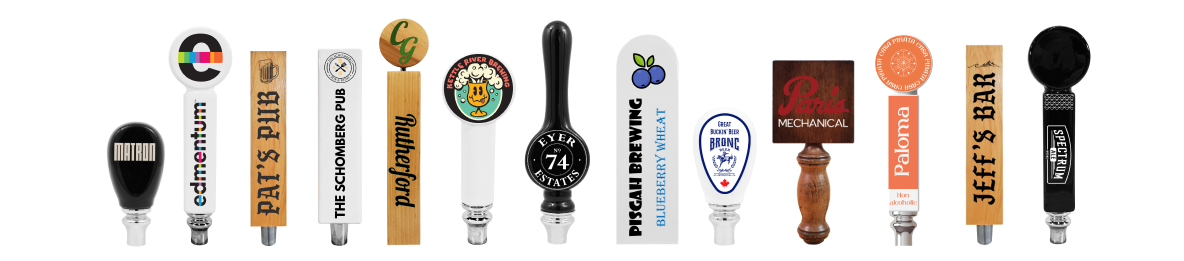 customized keg tap handles