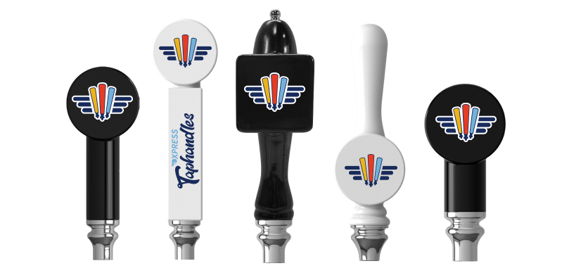 customized resin tap handles